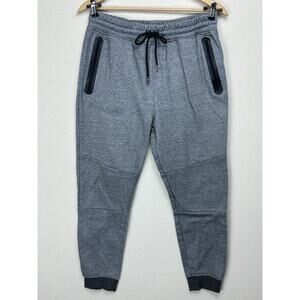 Brooklyn Cloth "The Jogger" Sweat Pants Men’s Size L Gray Zip Pockets